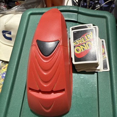 UNO Attack Electronic Card Shooter/Shuffler - W/ Cards - Tested, Works 2010