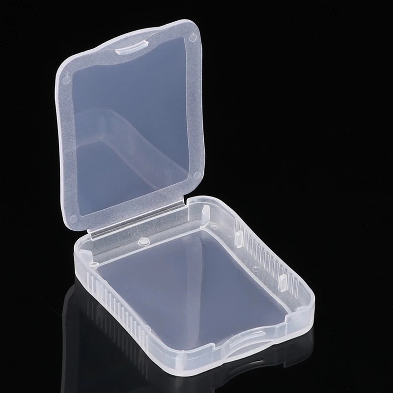 5pcs Plastic Memory Card Case For Compact Flash Cards Transparent CF Card Holder - Image 3 of 4
