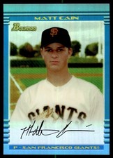 2013 Bowman Chrome Sapphire Repint Matt Cain #BDP25