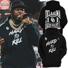Oklahoma Sooners x 50 Cent Hard To Kill Black Hoodie