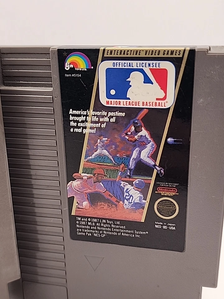 RoboCop (Nes, Nintendo Entertainment System) y MLB 1987 ambos no cargan rotos Foto 3 de 4