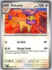 Delcatty 166/217 Uncommon Ascended Heroes Pokemon Lightly Played