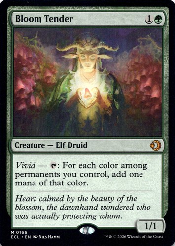 Bloom Tender Lorwyn Eclipsed Magic MTG NM