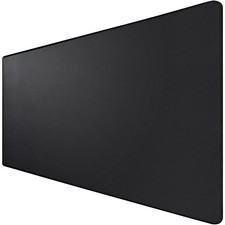 Large Gaming Mouse Pad XXL Desk Mat 31.5x15.7 Waterproof Non-Slip Black