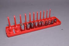 Vintage Craftsman 1/4" Socket Set 6 pt SAE 10pc USA Inv 5304