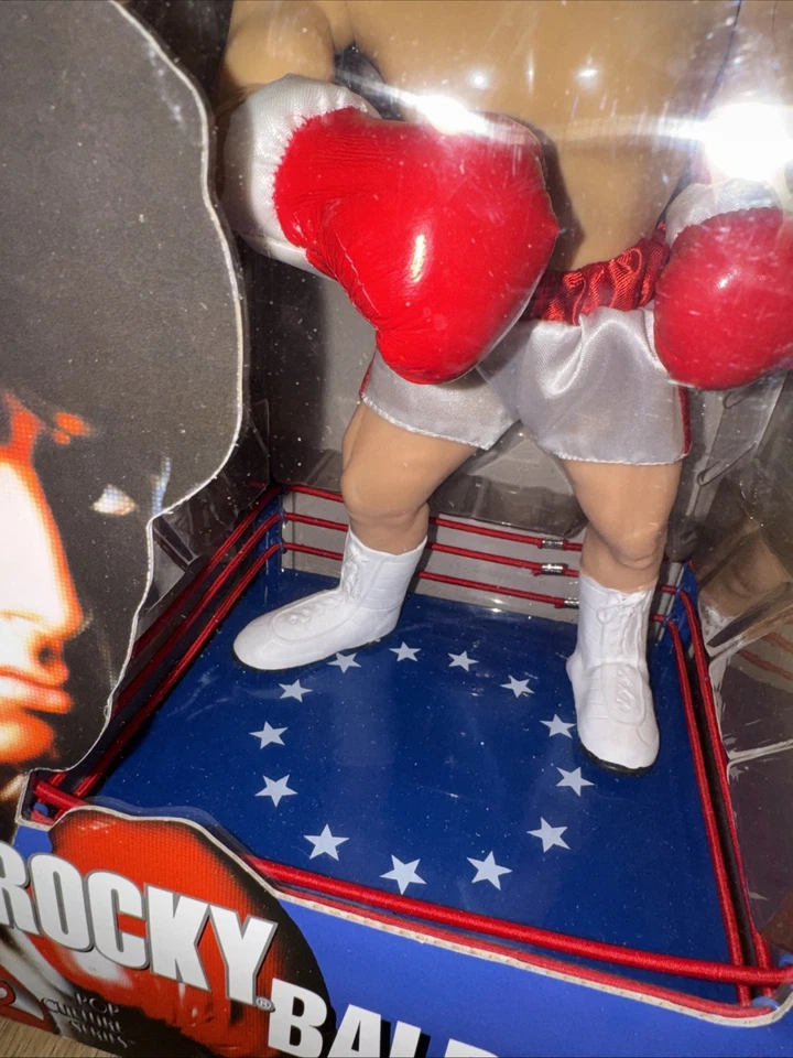 Figura Animada Gemmy Rocky Balboa Edición Limitada Coleccionista 18" Foto 4 de 4