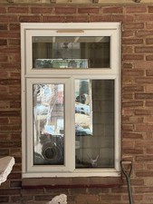 UPVC Window White 96cm (w) X 146cm (H)