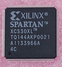 XILINX - XCS30XL-4TQ144C - FPGA Spartan-XL Family 30K Gates 1368 Cells 217MHz 3.
