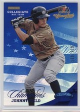 2013 USA Baseball Champions Certified National Team Mirror Blue Johnny Field 6p0