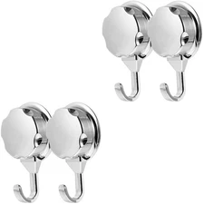 2 PCS Shower Accessories for Bathroom Glass Window Hanging Hooks