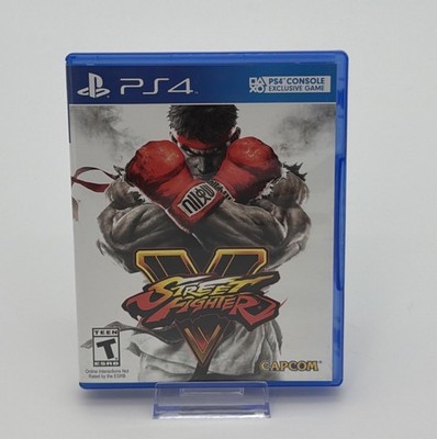 Street Fighter V, 5 (Sony PlayStation 4, 2016) (PS4) Tested Working Complete CIB