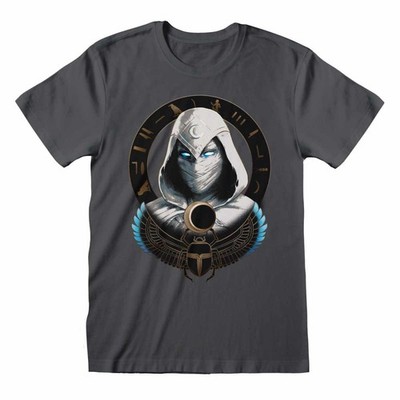 Marvel - Moon Knight - Men's Short Sleeved T-Shirt Black Scarab