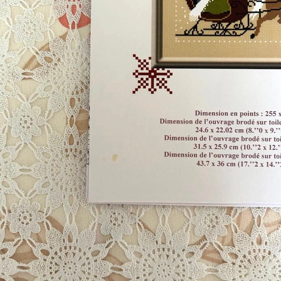 C’etait en Decembre A Mon Ami Pierre Christmas Chart  AMAP Cross Stitch From JP - Image 3 of 4