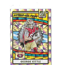 GEORGE KITTLE 2025 PANINI/DONRUSS **ACTION-ALL PRO**(HOLO PRISM) INSERT #AAP-GK1