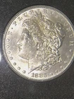 1883 CC MORGAN SILVER DOLLAR CERTIFIED MS63 GSA HOARD SMALL MINTAGE HIGH QUALITY