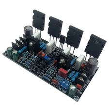 PCB Mono Power Amplifier Board 200W 1943+5200 High After Tube Board Black