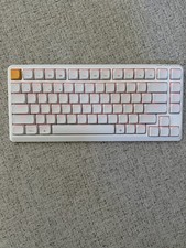 JAMESDONKEY J1 Wireless Mechanical RGB Low Profile Keyboard 75% White