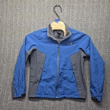 The North Face Apex Chromium Thermal Jacket Mens M Blue Softshell Sherpa Coat