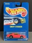Vintage Hot Wheels #170 CHEVY STOCKER Pink Metal Flake Metallic Diecast Toy Car