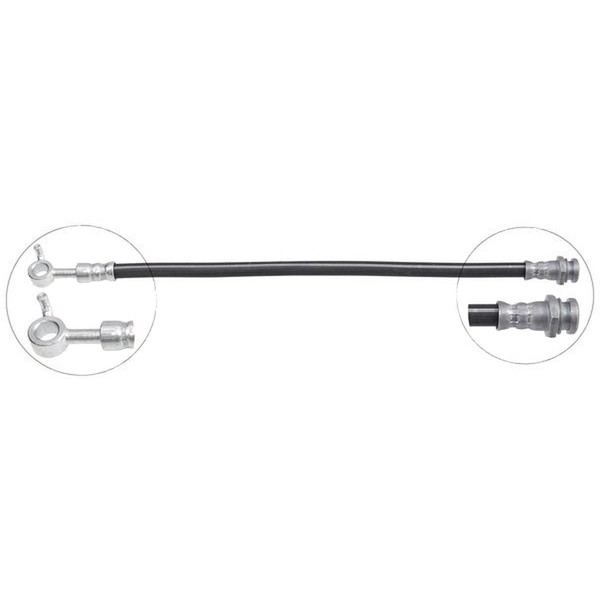 Bremsschlauch 360 Mm Banjo 10.0 Mm INN M10X1.0 A.B.S. FüR U.A. Mazda MX-5-image