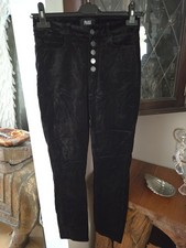 PAIGE Hoxton Ankle Peg  Black Jeans. Sz 26w 27 Leg. Good Condition! See Photos.