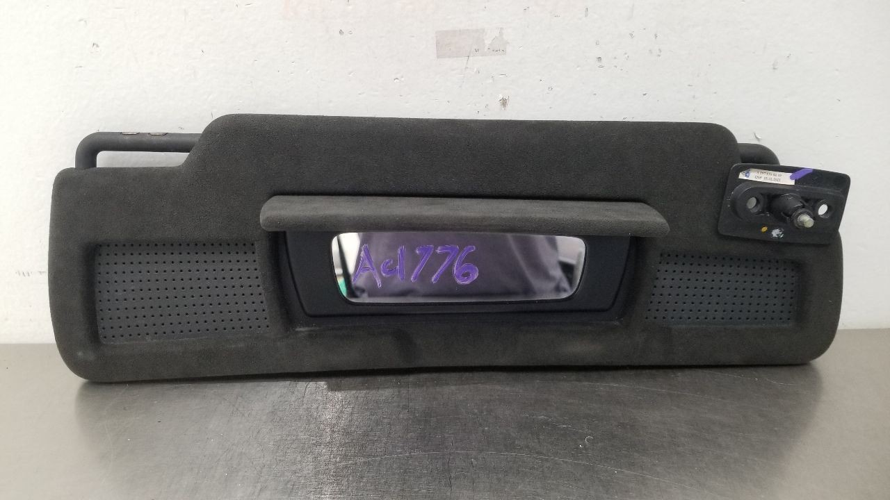 11 MERCEDES BENZ SLS AMG C197 SUN VISOR LEFT DRIVER BLACK ALCANTARA