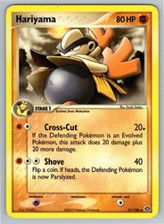 Hariyama 31/106 EX Emerald Uncommon