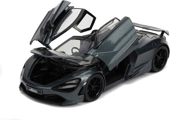 Jada Toys Mclaren 720S 2019 Fast & Furious Hobbs & Shaw 1:24 Metallauto Sammlung-image