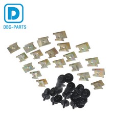 40x Engine Splash Shield Guard Bumper Hardware Body Bolt Screw U-nut Clip