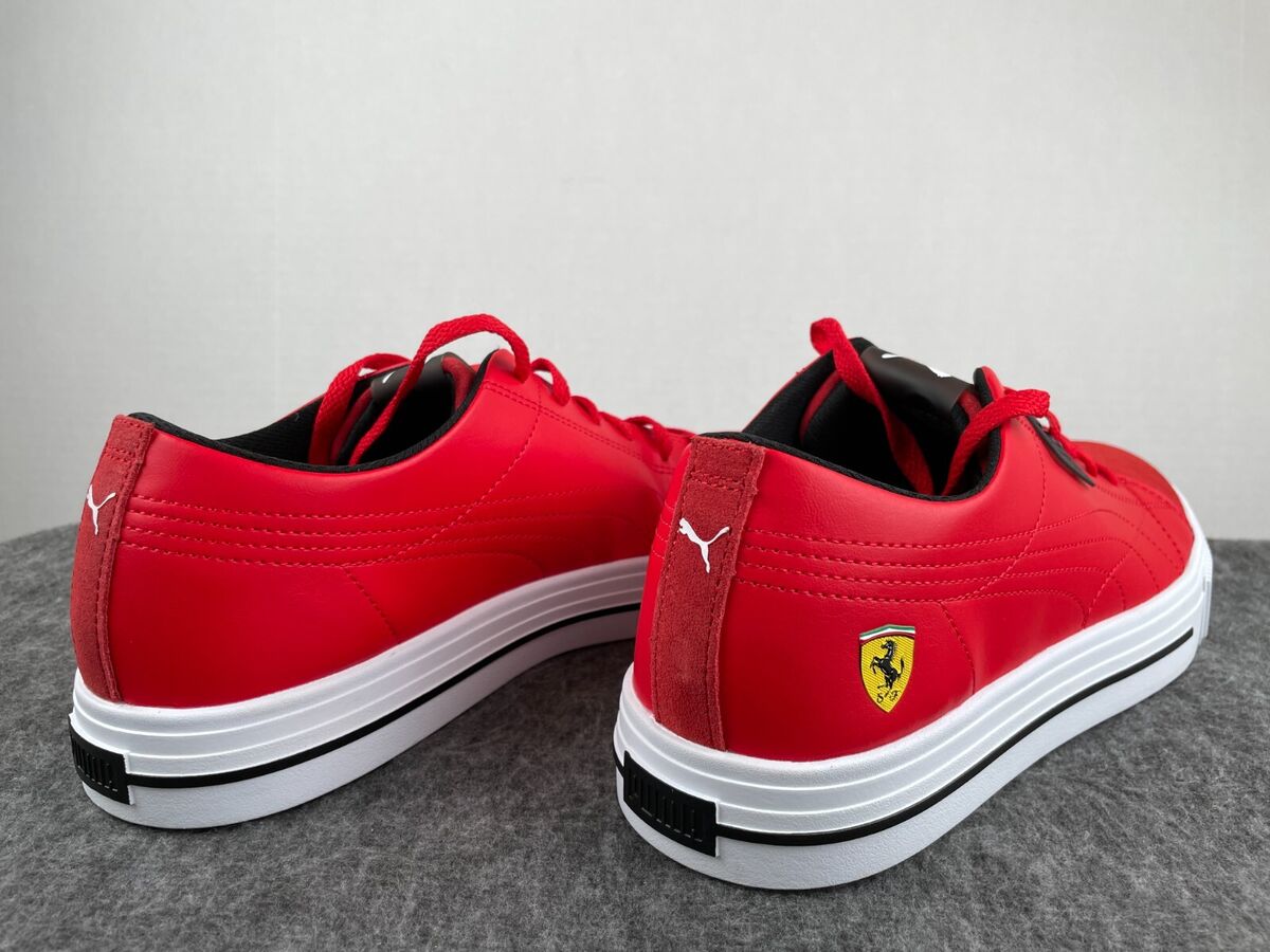 PUMA Ferrari SF Ever Lace Up Men's Red Shoes Sneakers 307093 PUMA Ferrari SF Ever Lace Up Men's Red Shoes Sneakers 307093