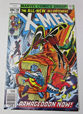 X-Men #108 1977 [VF/NM] 1st John Byrne X-Men Artwork High Grade