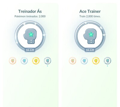Pokémon GO!   - Ace Trainer (Safe) Platinum Medal Achievement!  