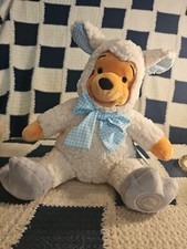    2016 Disney Store Winnie the Pooh Easter Sheep Lamb 12" Stuffed Plush NWT
