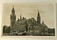 Netherlands Postcard Vintage  Den Haag, Vredespaleis Rppc The Peace Palace