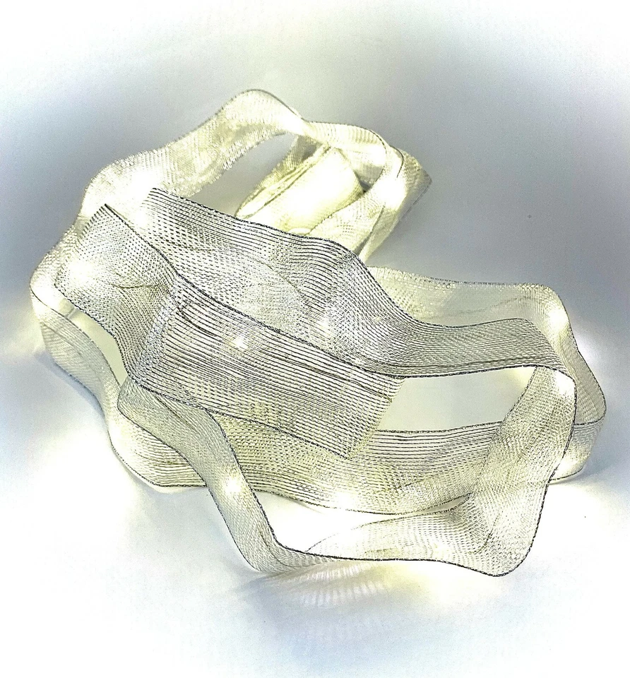 *NUEVO* 10 FT 30 LED 1.5' Ancho Cinta de Malla Plana Luces LED Secuenciales Foto 2 de 4