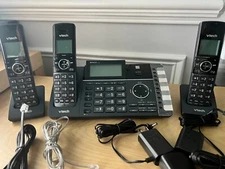 VTech DS6251-3 DECT 6.0 2 Line Cordless Phone w/ Answering, 80-1401-00 *USED* 5