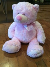 Baby Ganz MY FIRST TEDDY BEAR pink bear