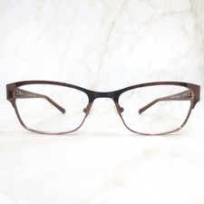 Rampage Eyeglasses Frame RA0194-048 Women's Brown Half Rim Cat Eye 52-18-135