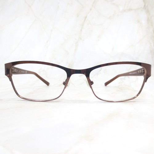Rampage Eyeglasses Frame RA0194-048 Women's Brown Half Rim Cat Eye 52-18-135