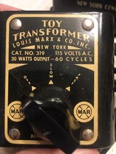 vintage marx electric train set