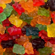 Gummy Bears Classic Candy - Made with Real Fruit Juice - 6 Flavors, 2 Pound Bag