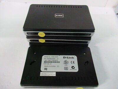 D-Link DGS-2208 Ethernet Switch 10/100/1000 8Port (8 Port) Gigabit Used
