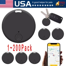 Bluetooth Mini GPS Tracking Tag Key Child Pet Finder Tracker Location Device Lot