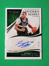 2019-20 Immaculate Modern Marks SP /75 #37 Sterling Brown R6220J