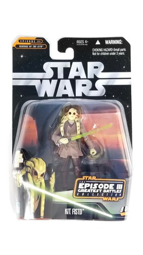 Star Wars Action Figuren Set Fisto Ep.3 Greatest Battles 2006 Hasbro #8 von 14  - Bild 8 von 8