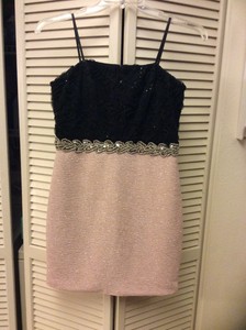 pink sparkly cocktail dress
