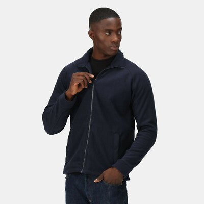 Regatta Herren Thor III leichtes Micro Fleece durchgehender Reißverschluss schnelltrocknend Oberteil S-3XL
