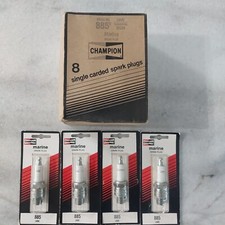 Lot of 12 Champion 885 L6VC Marine Spark Plugs Made in the USA