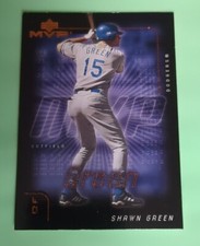 2002 Upper Deck MVP Baseball Card #197 Shawn Green - Los Angeles Dodgers 