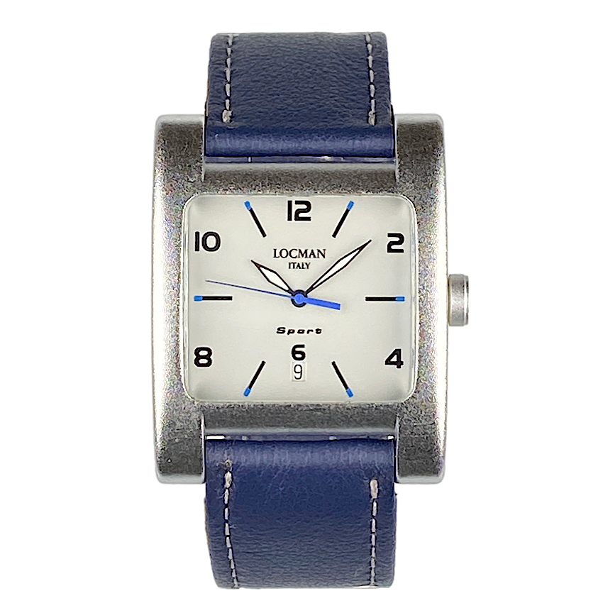 LOCMAN Quadrato Sport Aluminum Case Square Watch Ref 429 Unisex